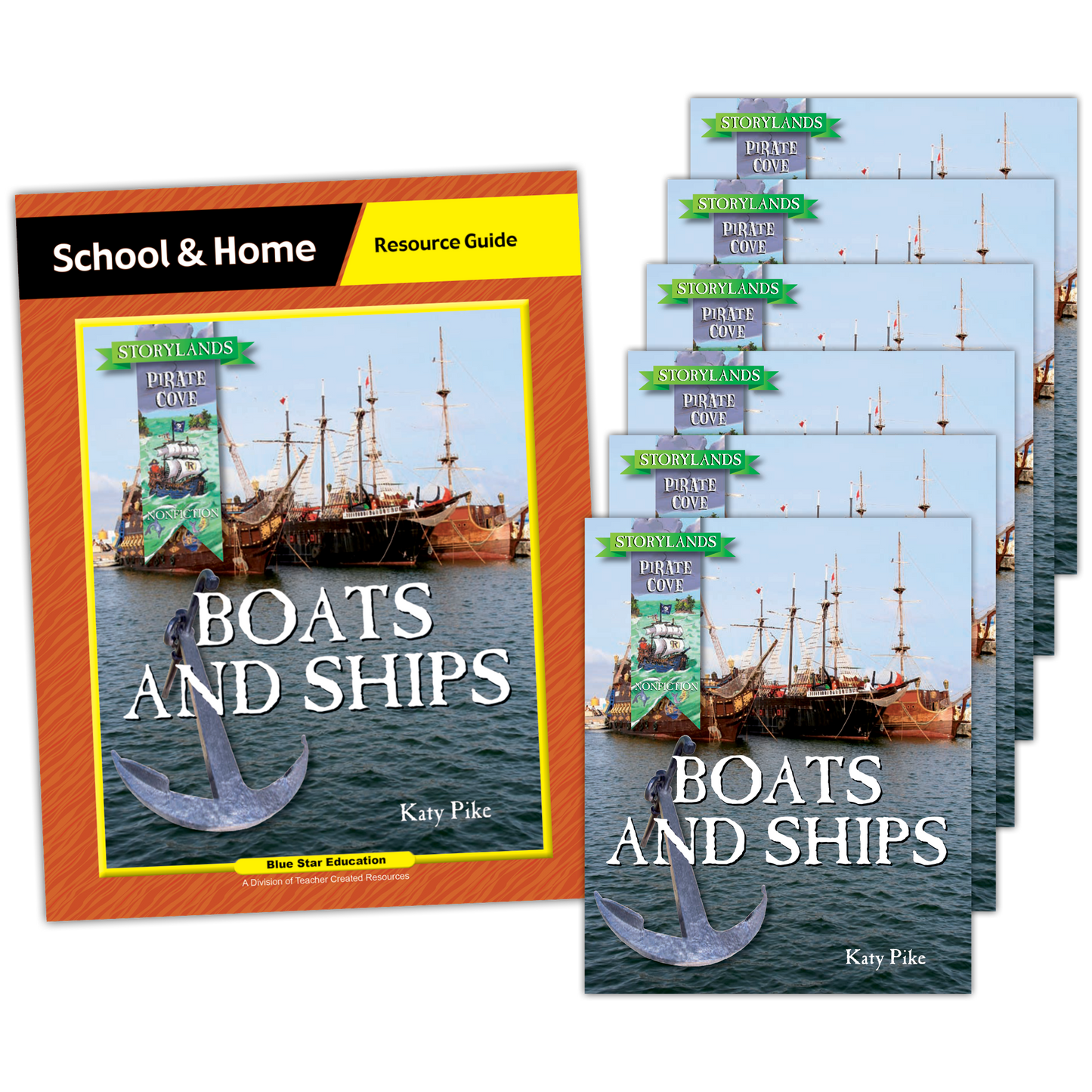 Pirate Cove Nonfiction: Boats and Ships Book Room