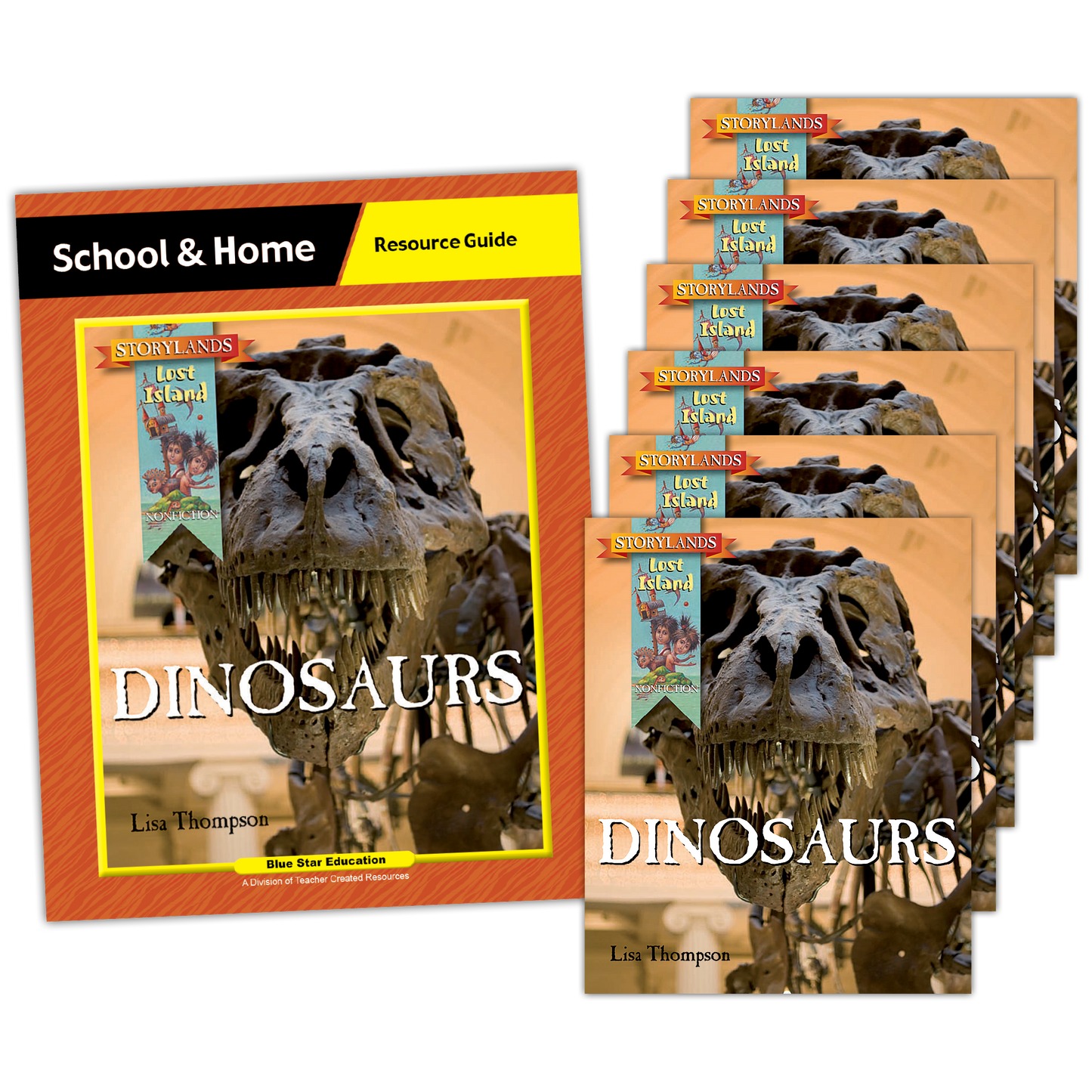 Lost Island: Dinosaurs - Level K Book Room