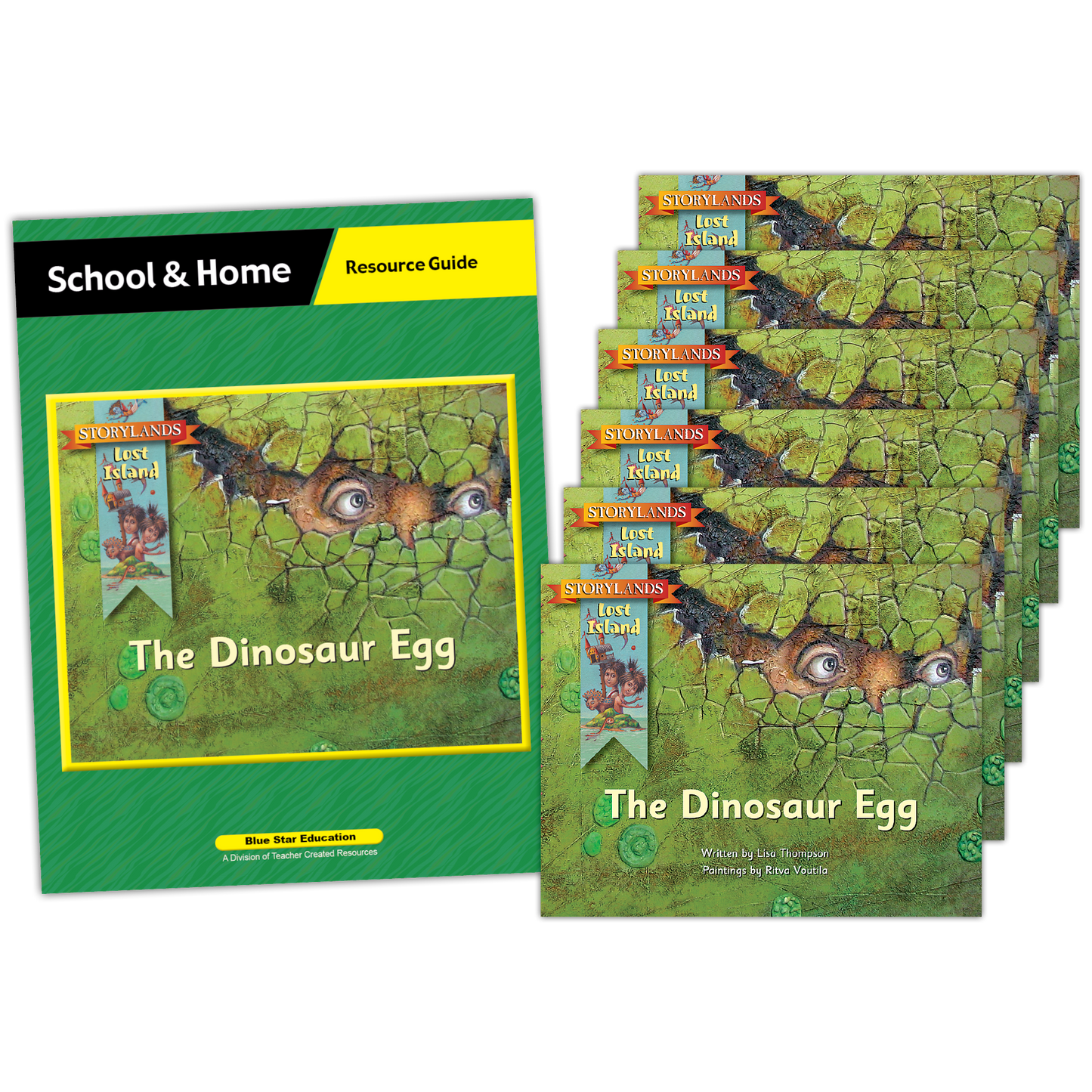 Lost Island: The Dinosaur Egg - Level A Book Room