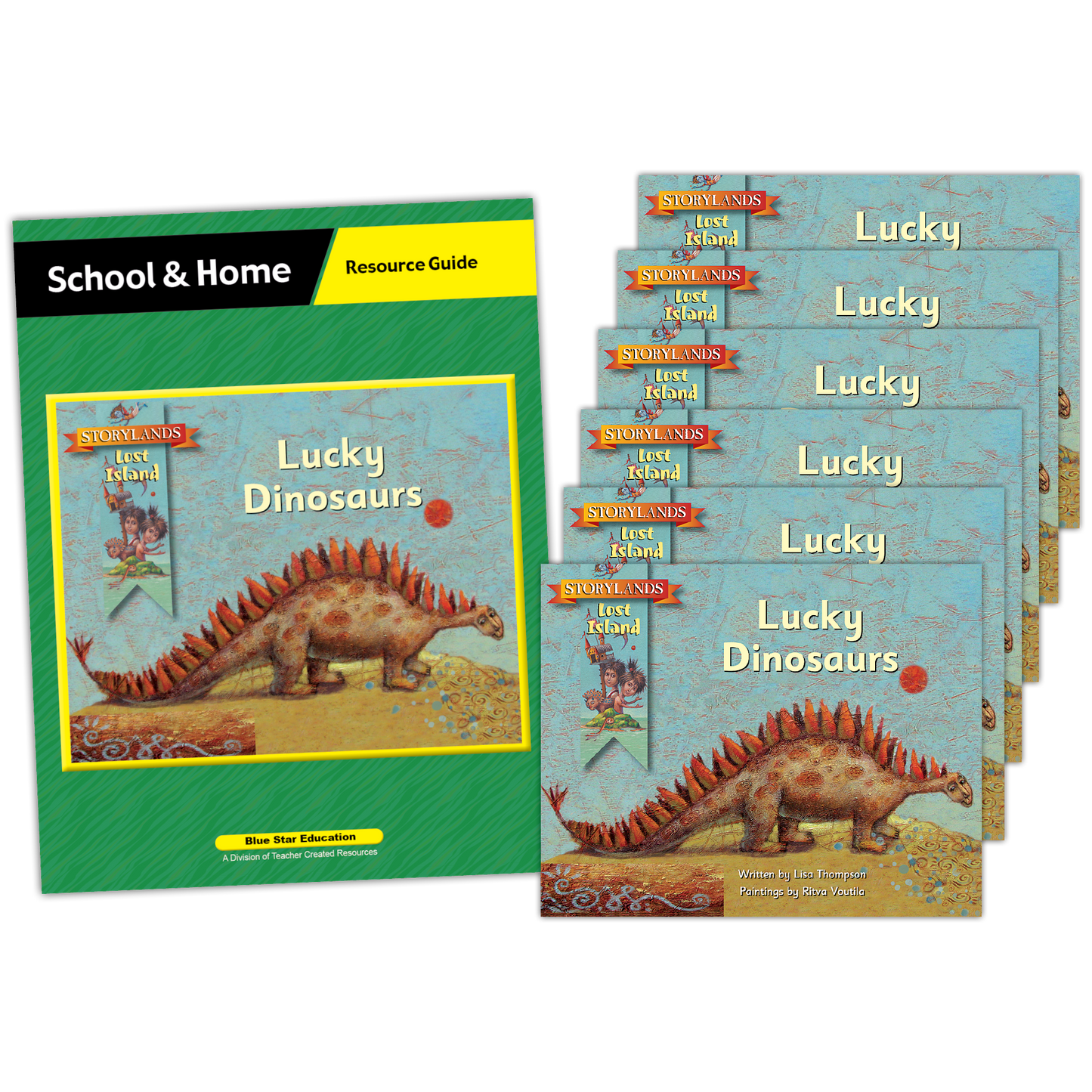 Lost Island: Lucky Dinosaurs - Level C Book Room