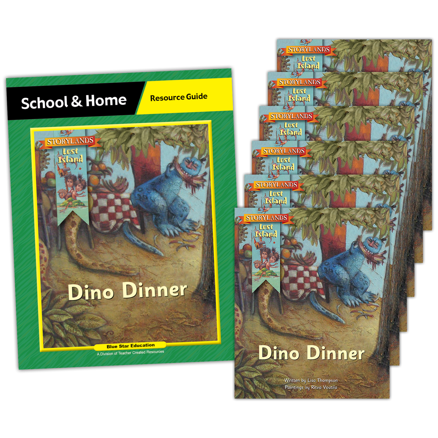 Lost Island: Dino Dinner - Level K Book Room