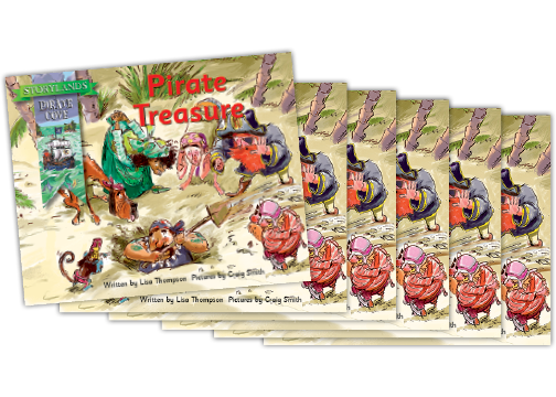 Pirate Cove: Pirate Treasure 6-pack