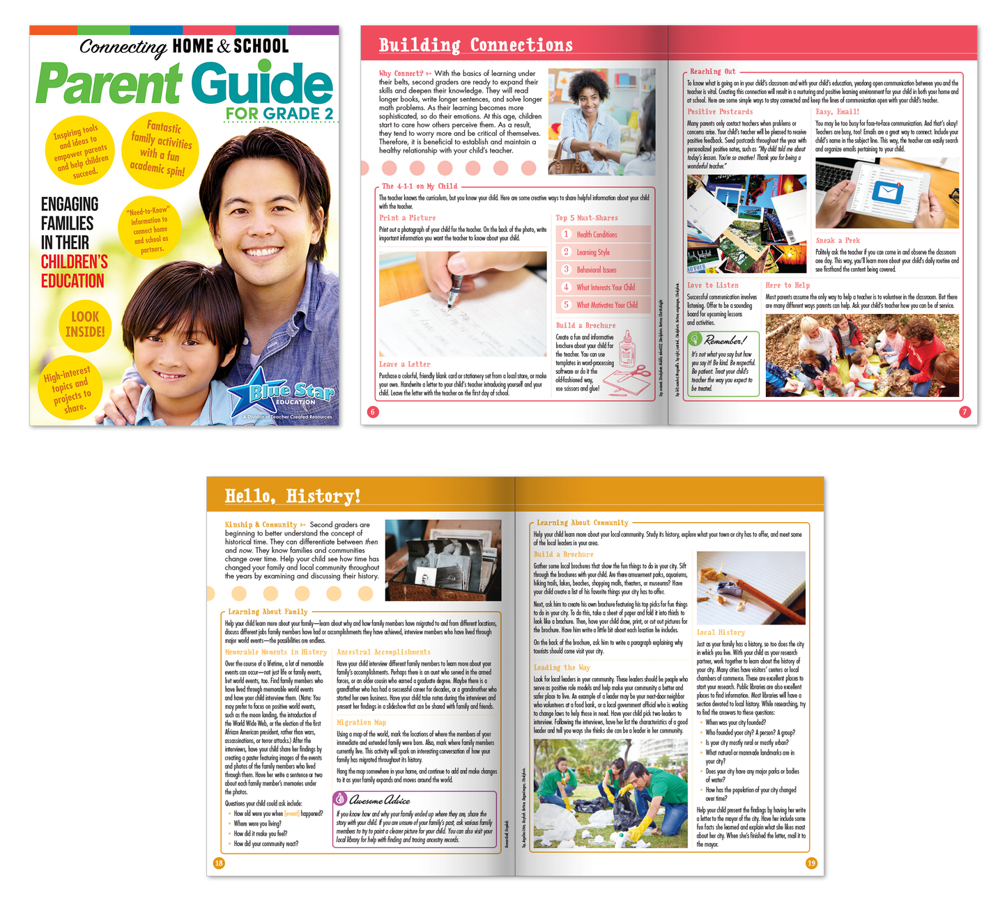 Connecting Home & School Parent Guide for Grade 2 - 6-Pack