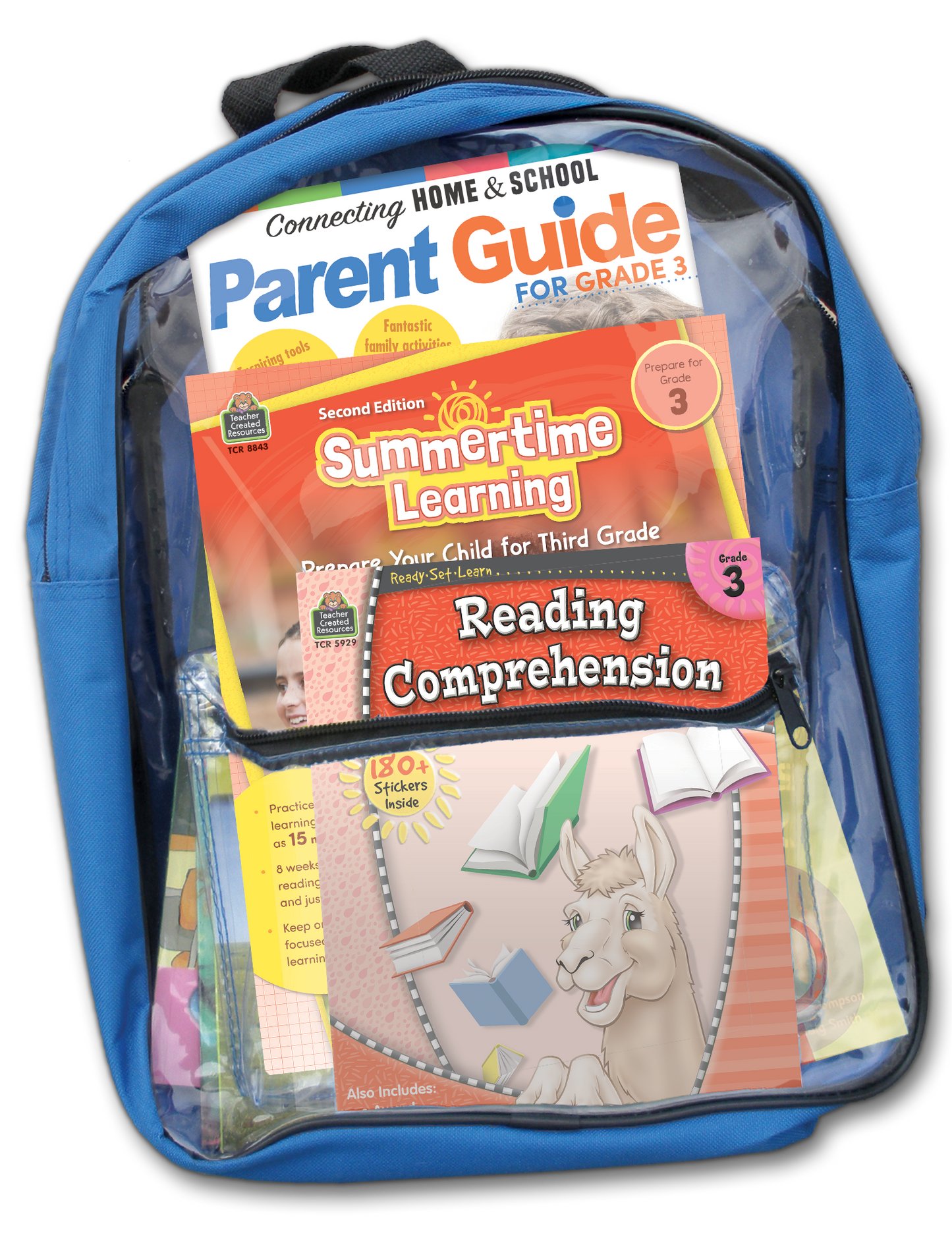 Summertime Learning: Preparing For Third Grade Backpack