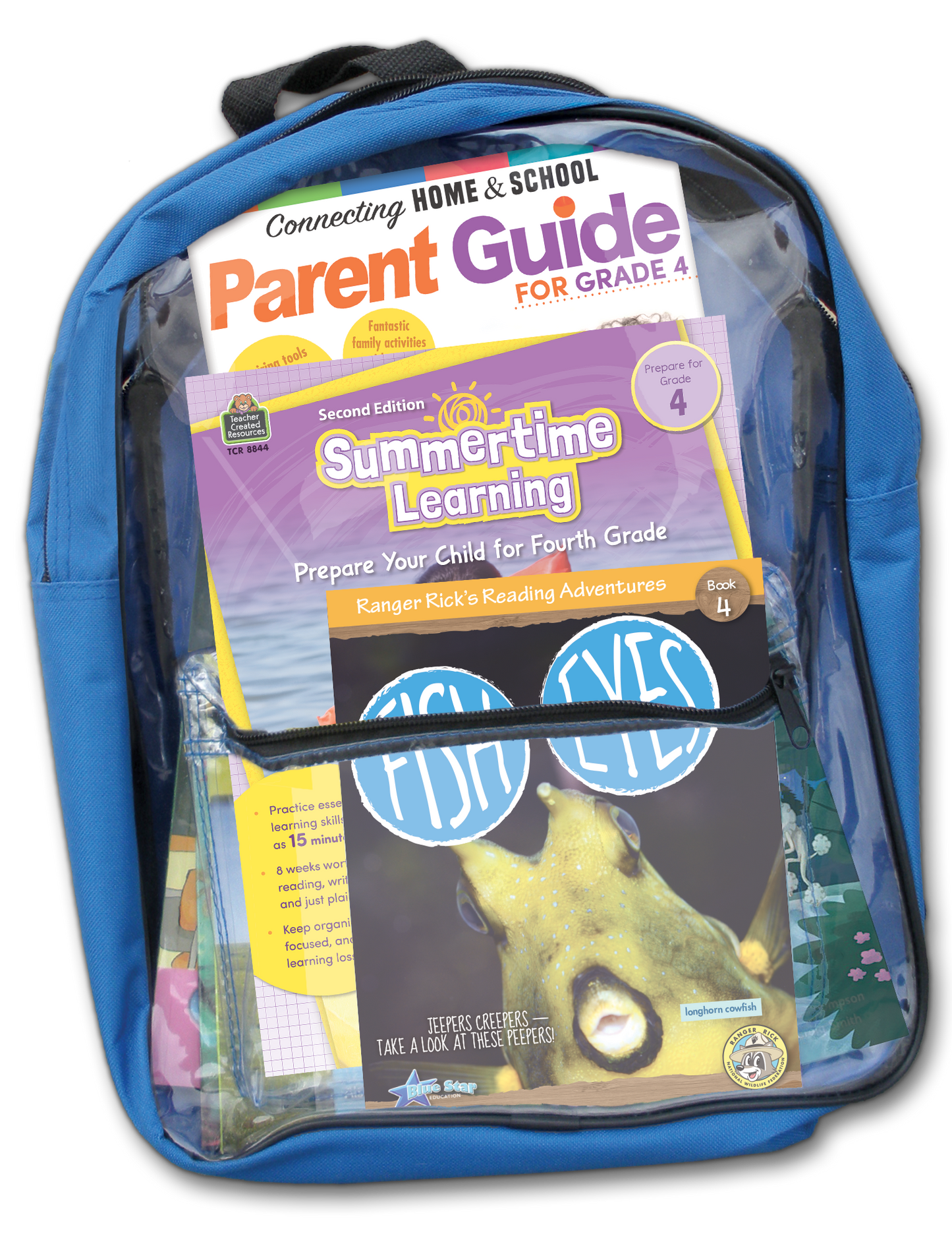 Summertime Learning: Preparing For Fourth Grade Backpack