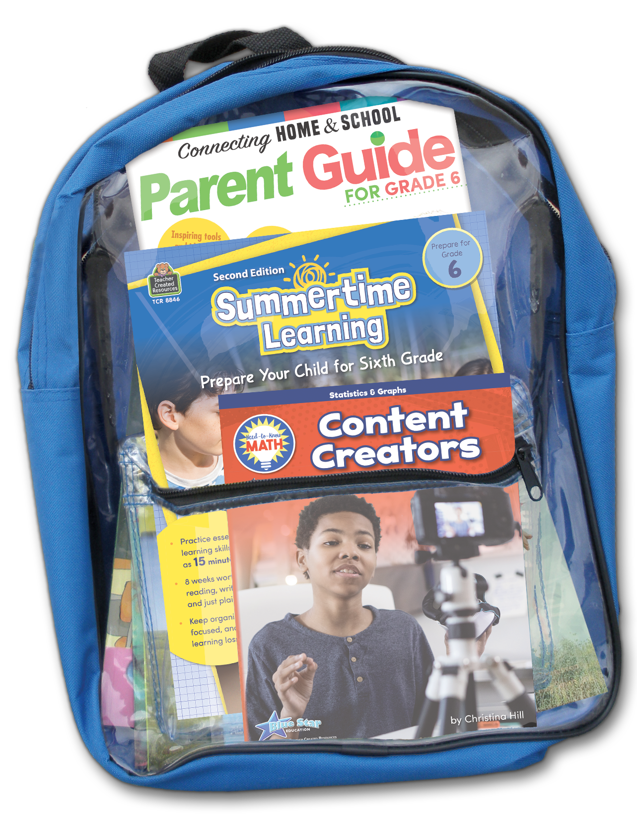 Summertime Learning: Preparing For Sixth Grade Backpack