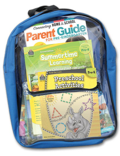 Summertime Learning: Preparing For Pre-K Backpack