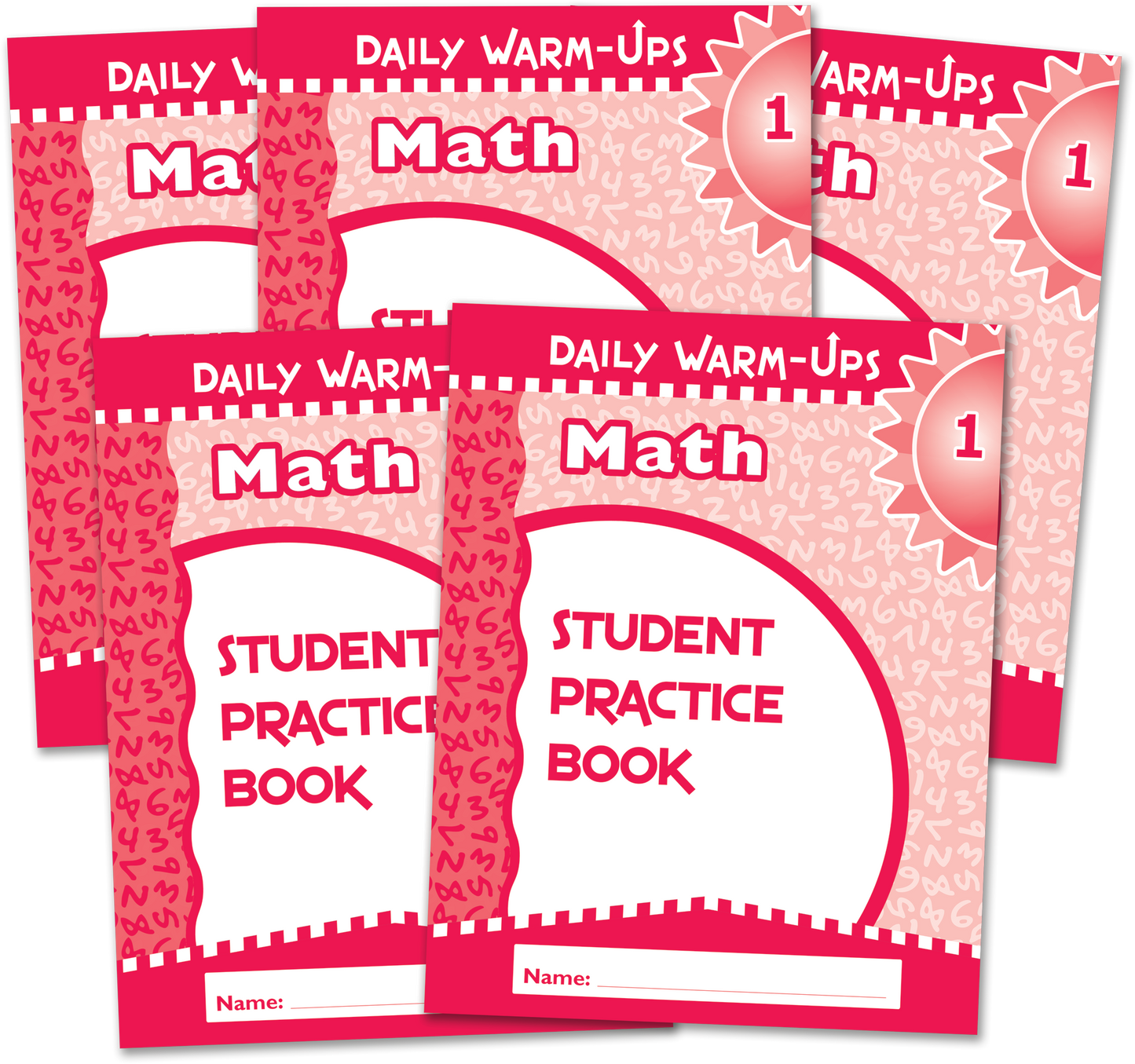 Daily Warm-Ups Student Book 5-Pack: Math Grade 1