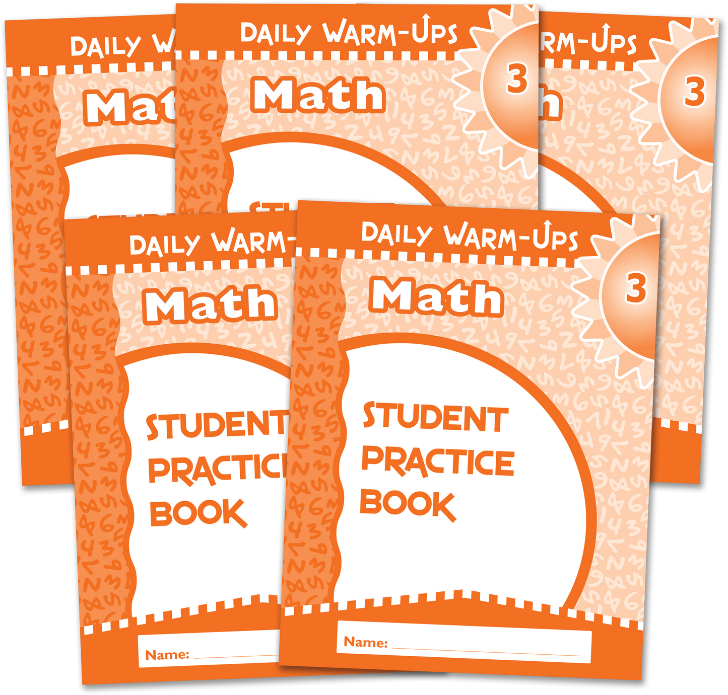 Daily Warm-Ups Student Book 5-Pack: Math Grade 3