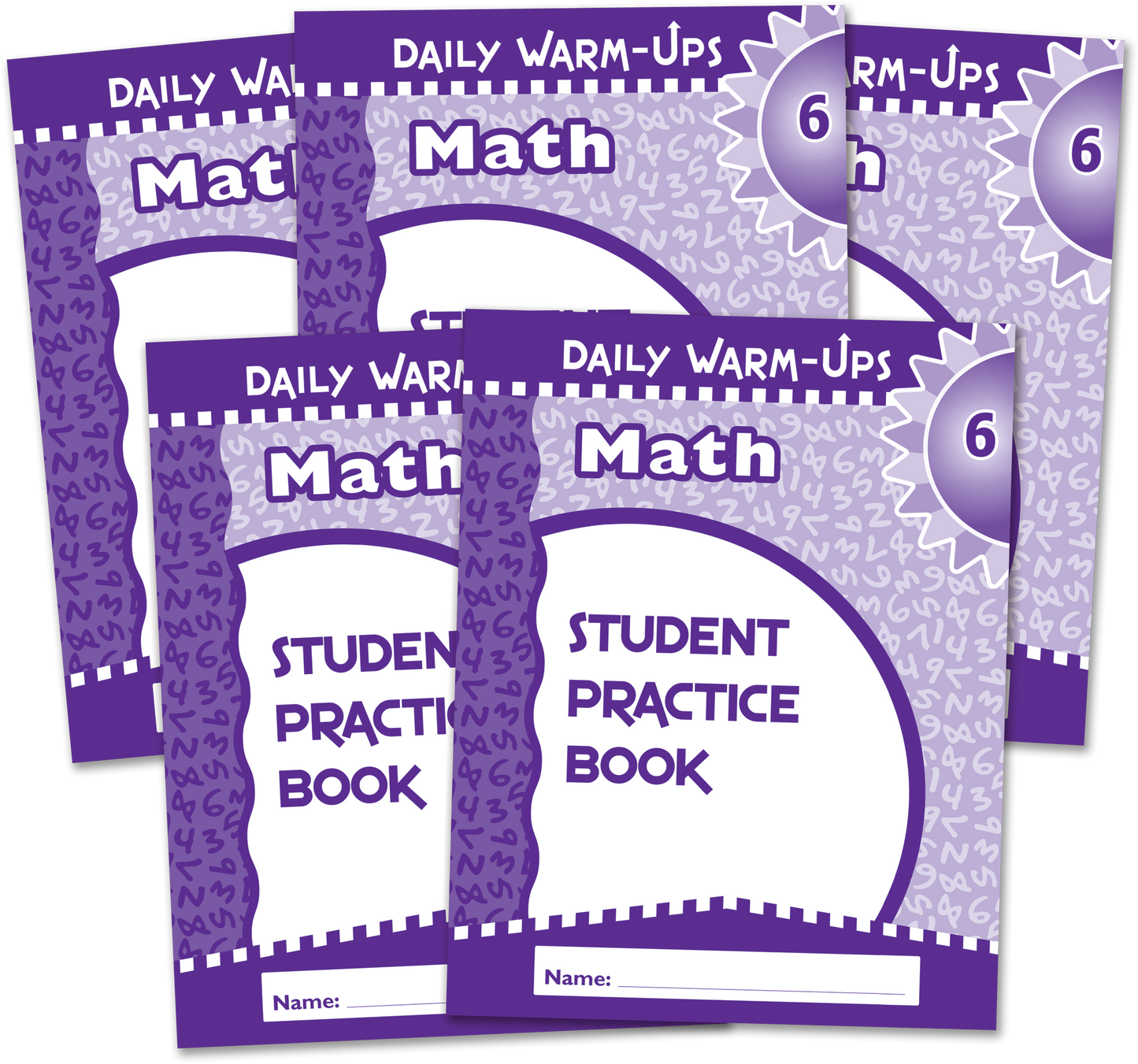 Daily Warm-Ups Student Book 5-Pack: Math Grade 6