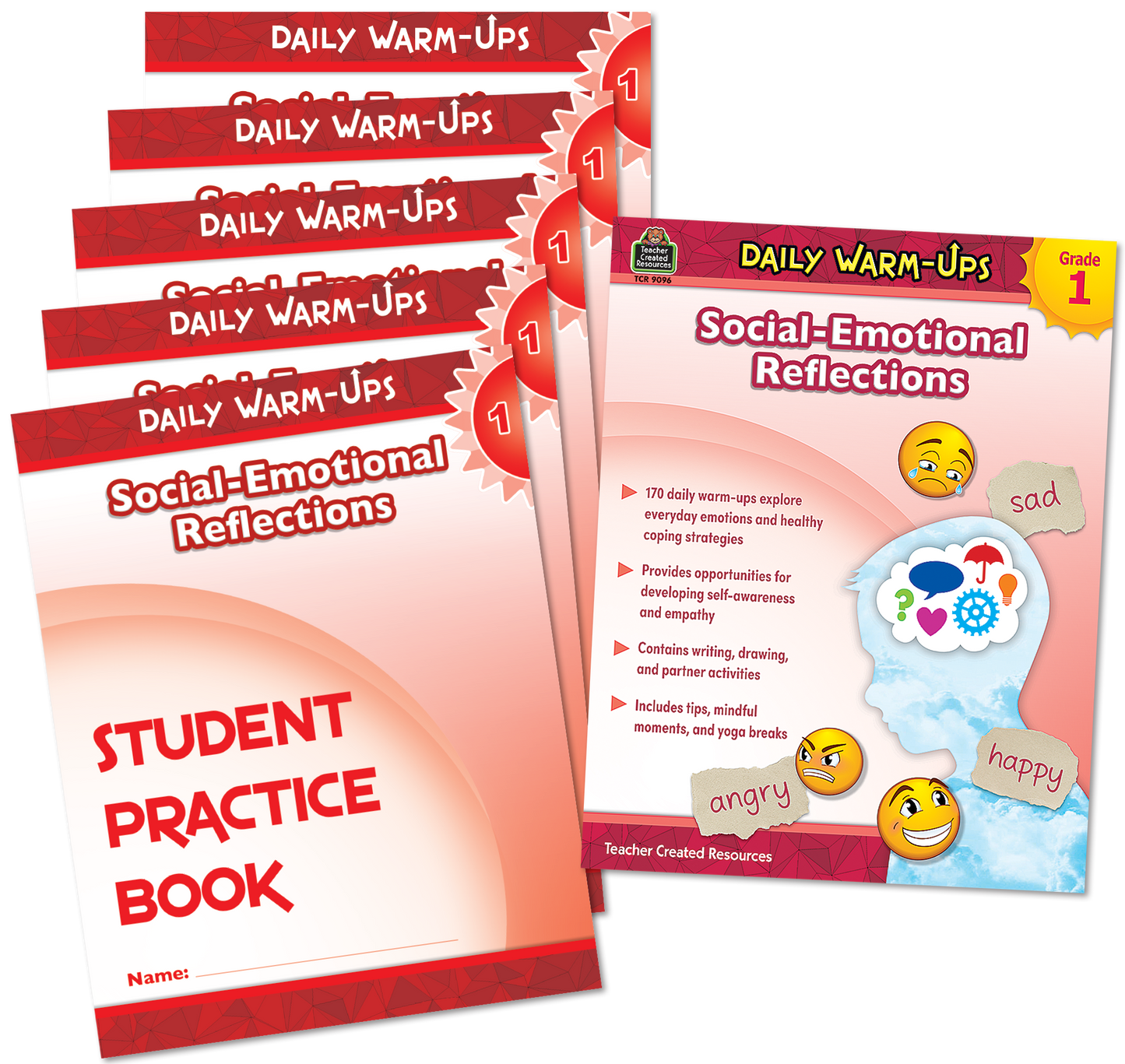 Daily Warm-Ups Bundle: Social Emotional Reflections Grade 1