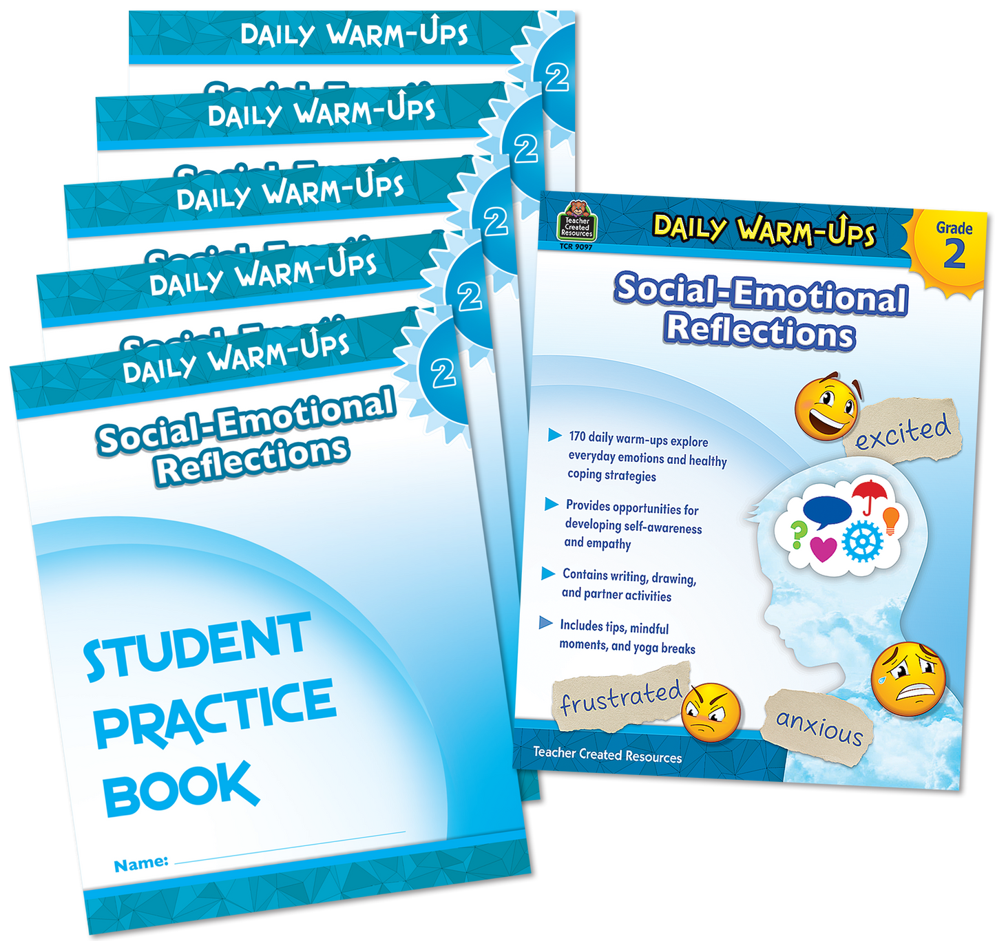 Daily Warm-Ups Bundle: Social Emotional Reflections Grade 2