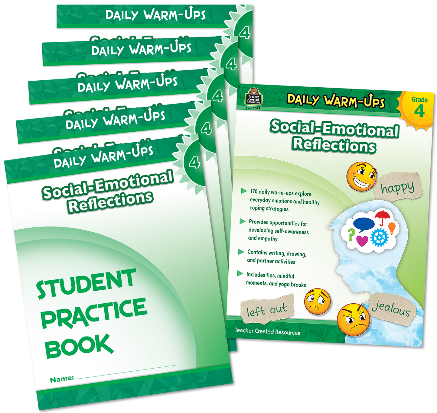 Daily Warm-Ups Bundle: Social Emotional Reflections Grade 4