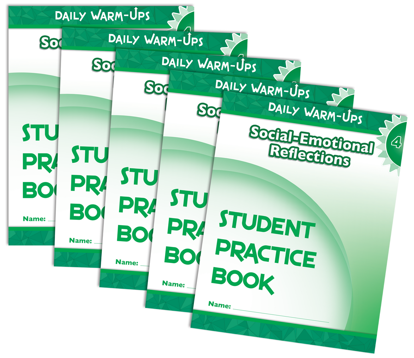 Daily Warm-Ups Student Book 5-Pack: Social Emotional Reflections Grade 4