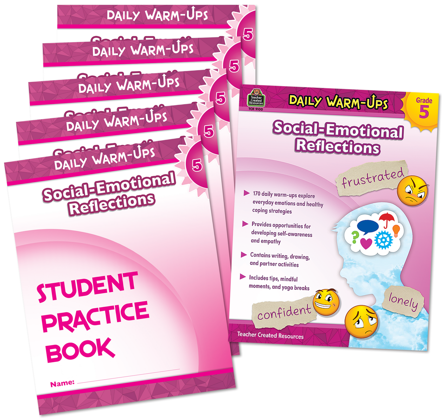 Daily Warm-Ups Bundle: Social Emotional Reflections Grade 5