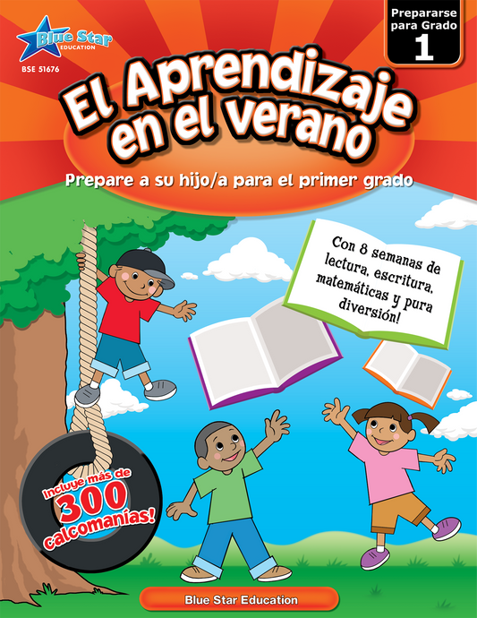 Summertime Learning Grade 1 in Spanish