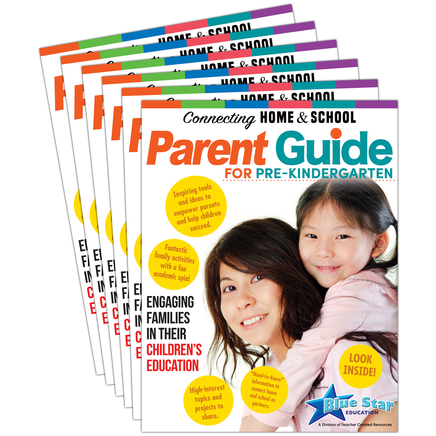 Connecting Home & School Parent Guide for PreK - 6-Pack