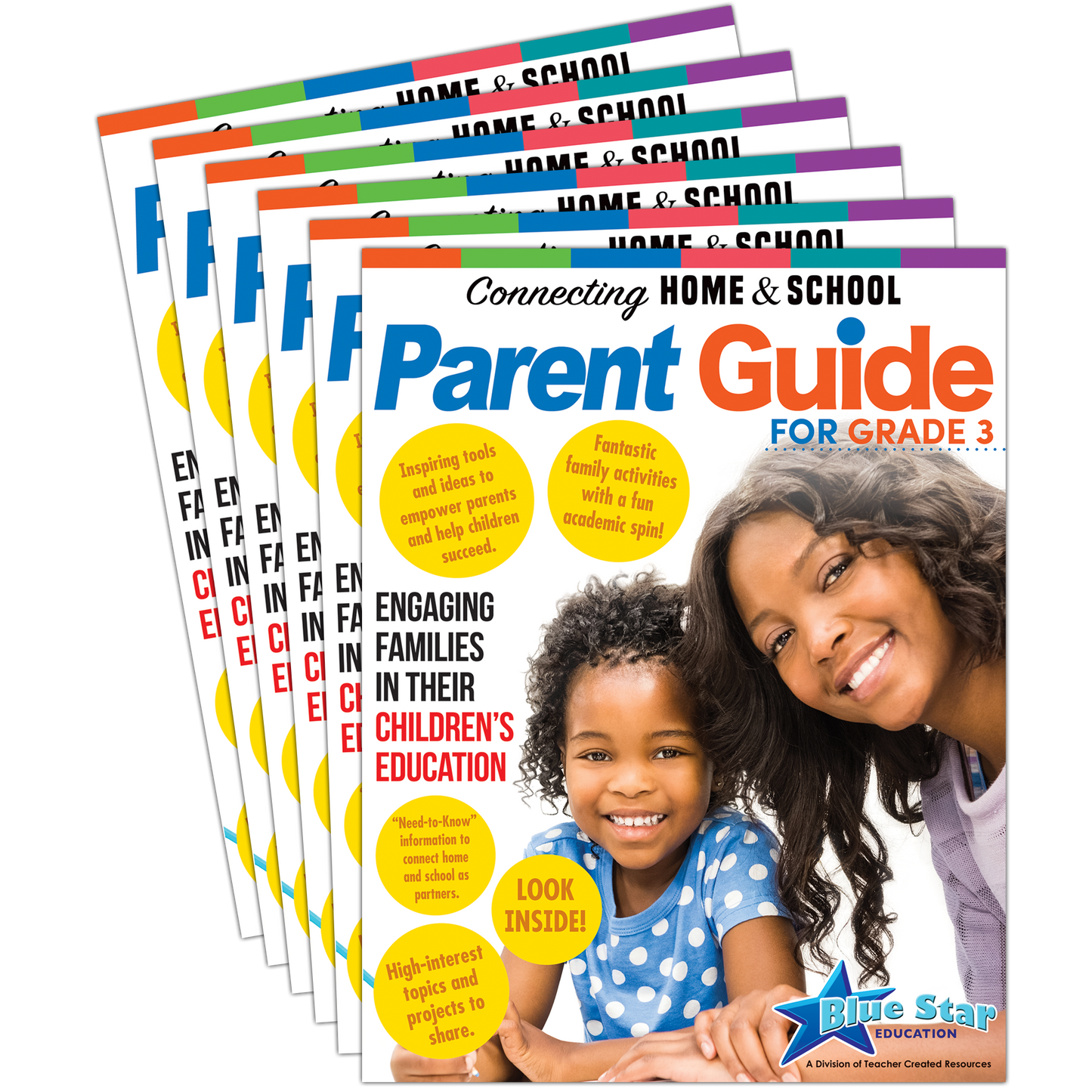 Connecting Home & School Parent Guide for Grade 3 - 6-Pack