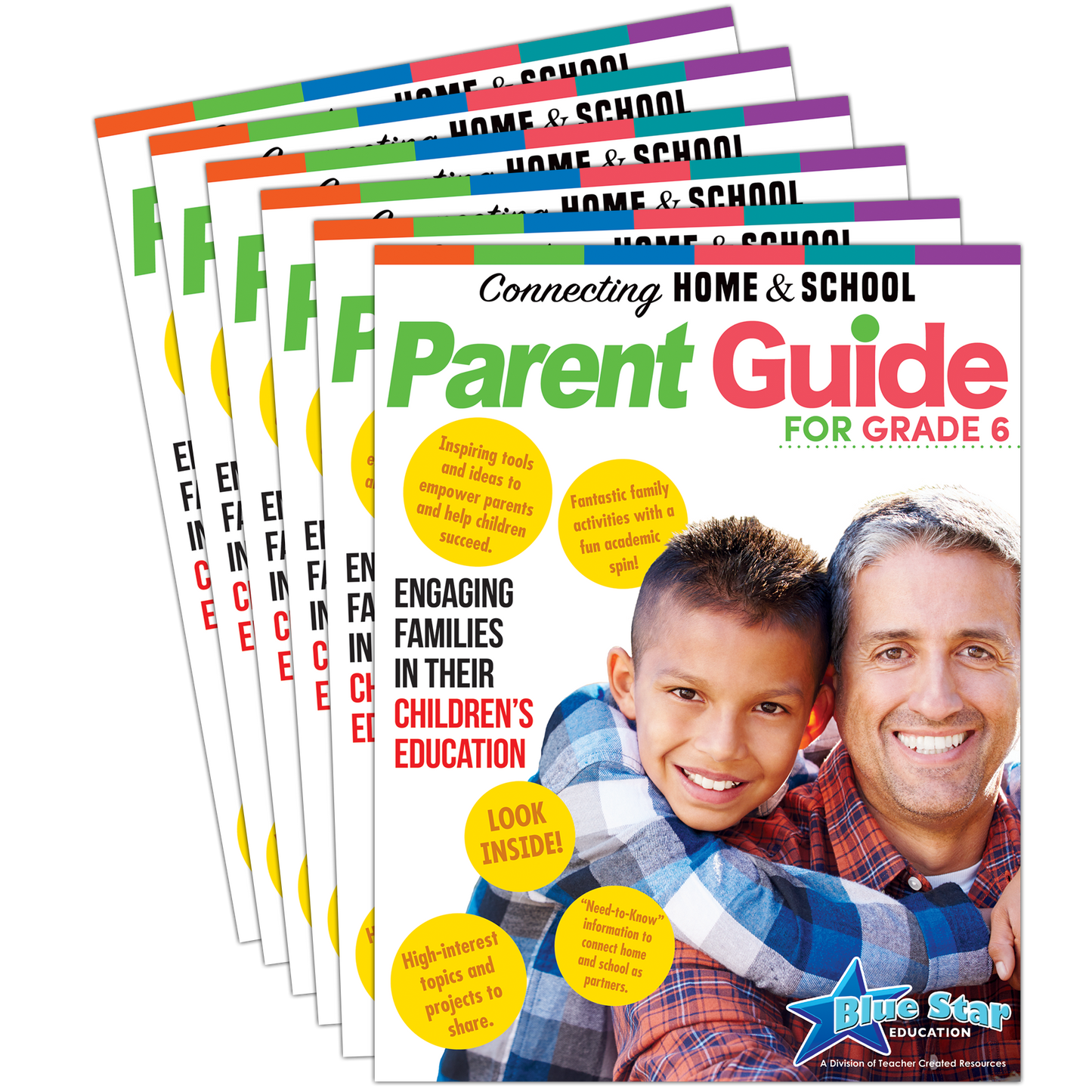 Connecting Home & School Parent Guide for Grade 6 - 6-Pack