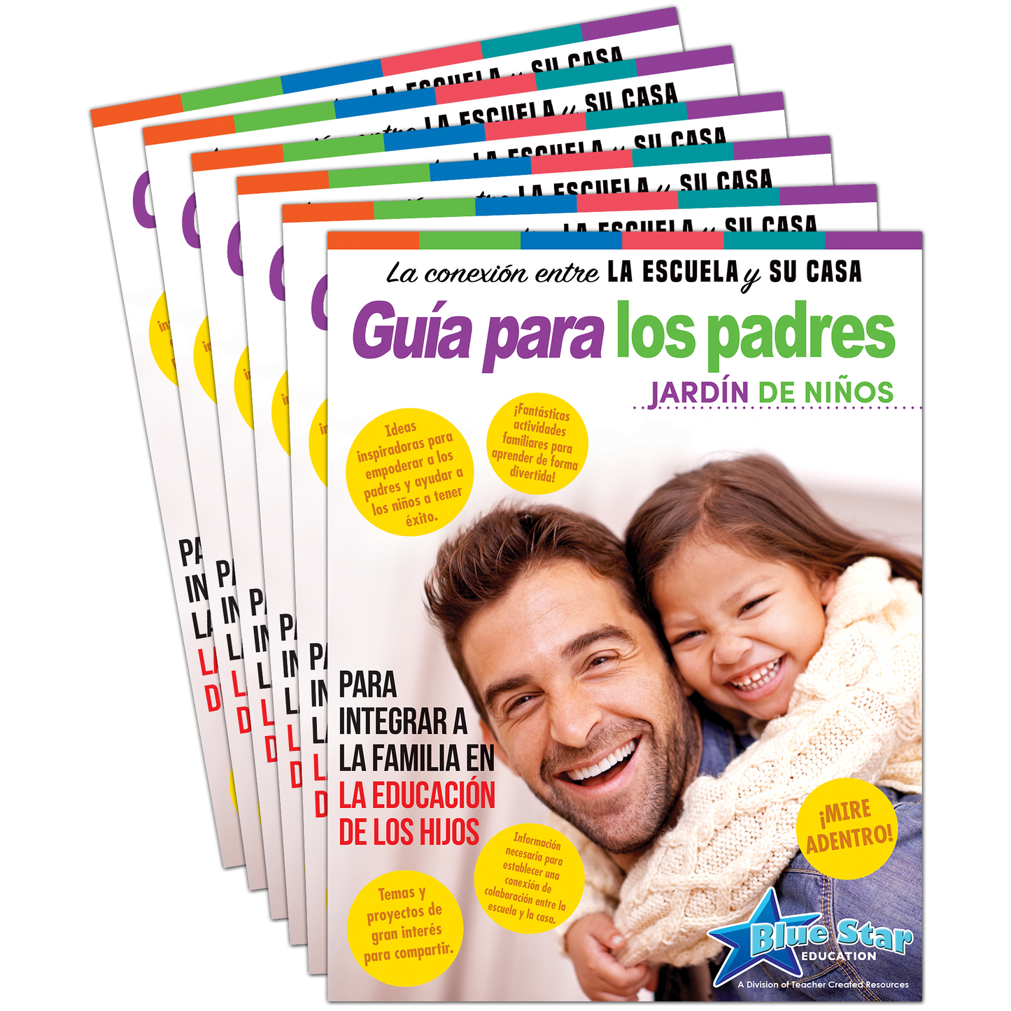 Connecting Home & School Parent Guide for Kindergarten - 6-Pack - Spanish