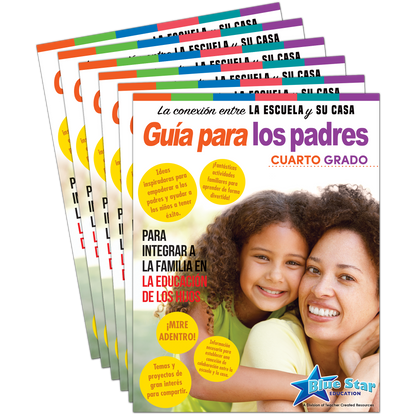 Connecting Home & School Parent Guide for Grade 4 - 6-Pack - Spanish