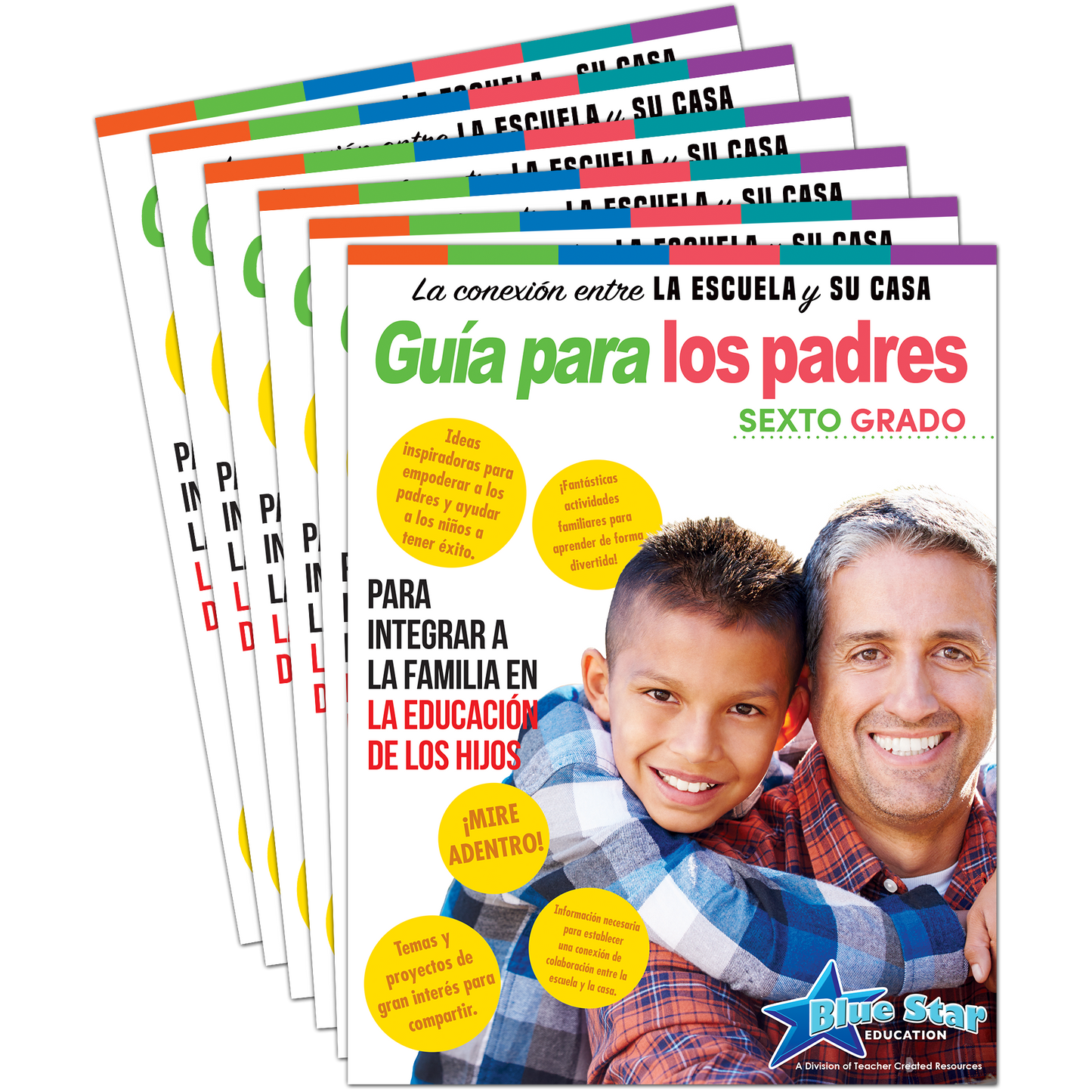 Connecting Home & School Parent Guide for Grade 6 - 6-Pack - Spanish