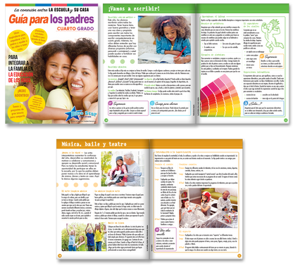 Connecting Home & School Parent Guide for Grade 4 - 6-Pack - Spanish