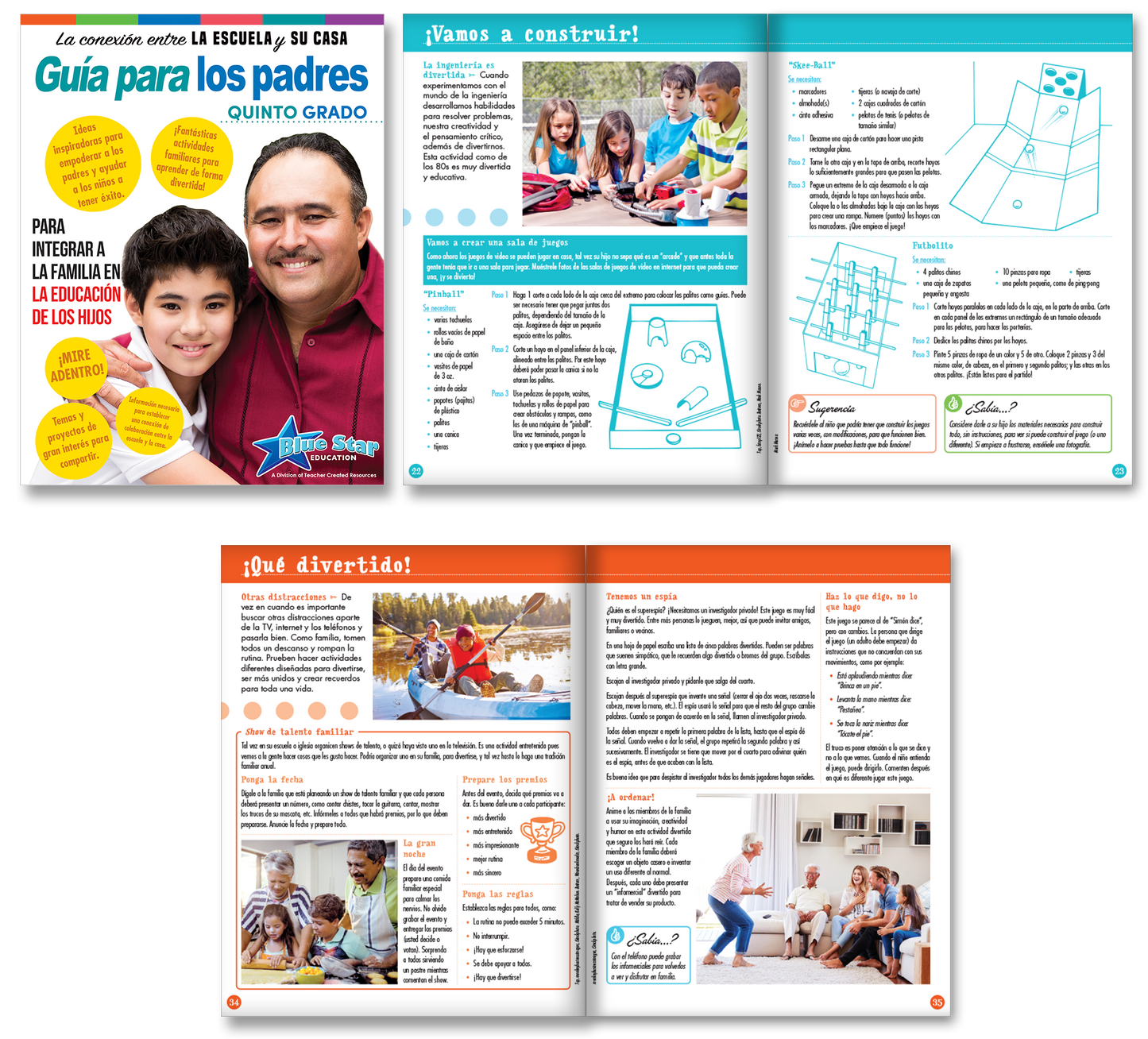 Connecting Home & School Parent Guide for Grade 5 - Spanish