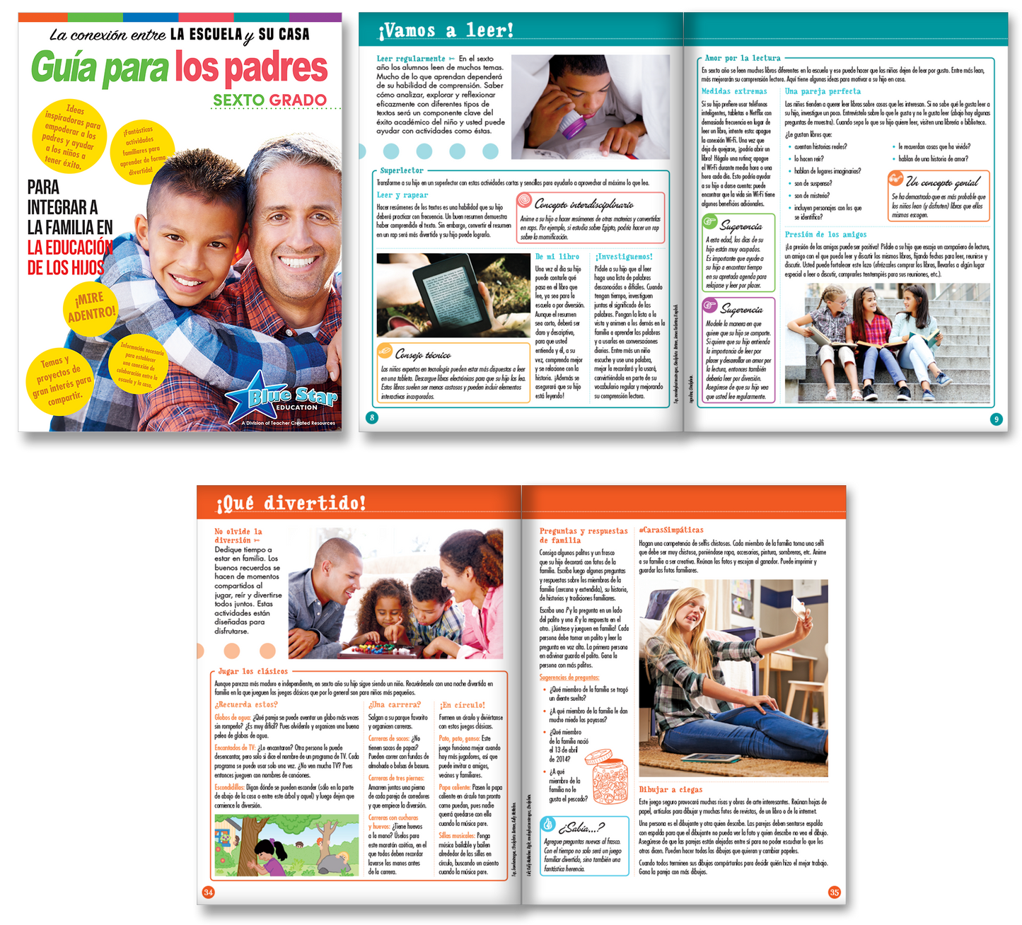 Connecting Home & School Parent Guide for Grade 6 - Spanish