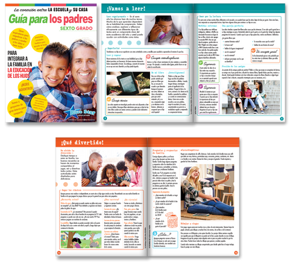 Connecting Home & School Parent Guide for Grade 6 - Spanish