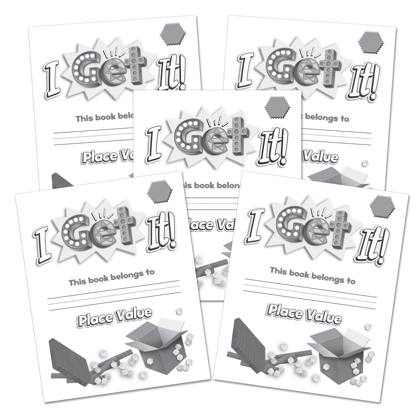 I Get It! Place Value Grades K-2 Student Book Level 2 - 5-Pack