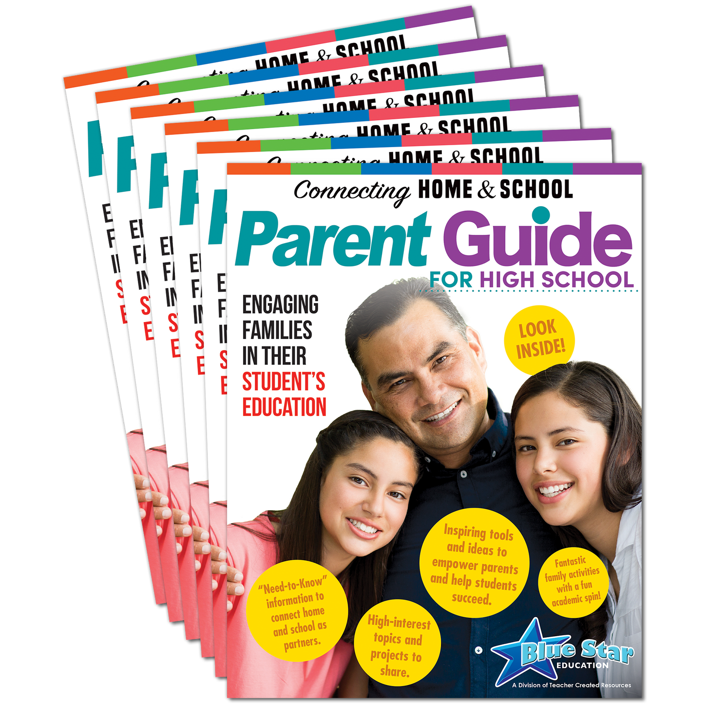 Connecting Home & School Parent Guide for High School - 6-Pack