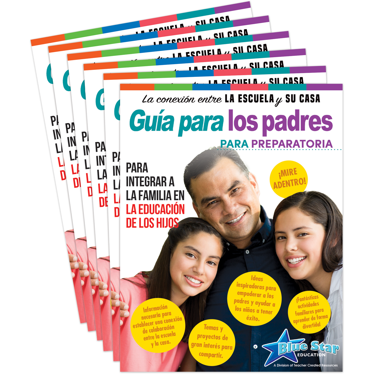 Connecting Home & School Parent Guide for High School - 6-Pack - Spanish