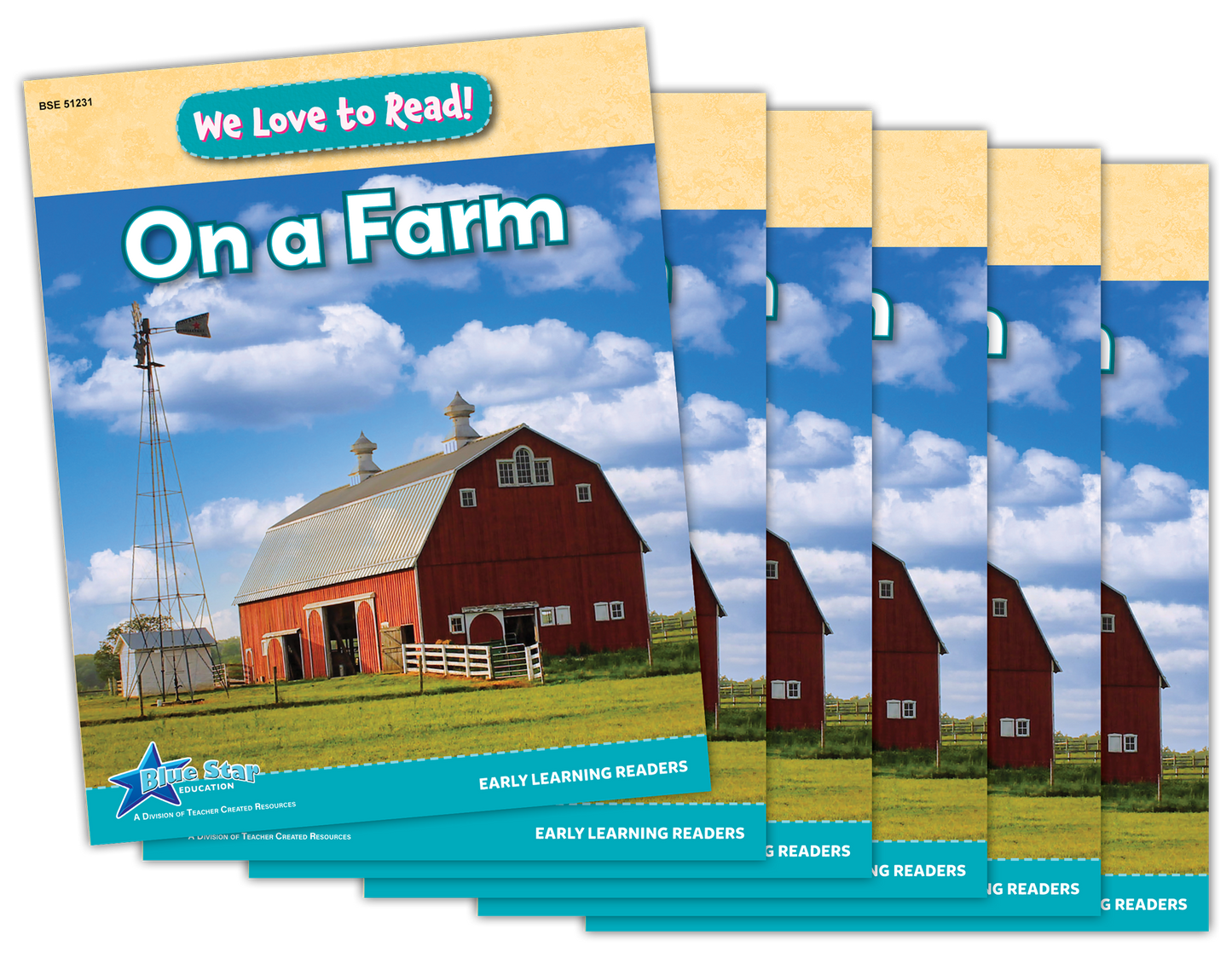 We Love to Read: On a Farm 6-Pack