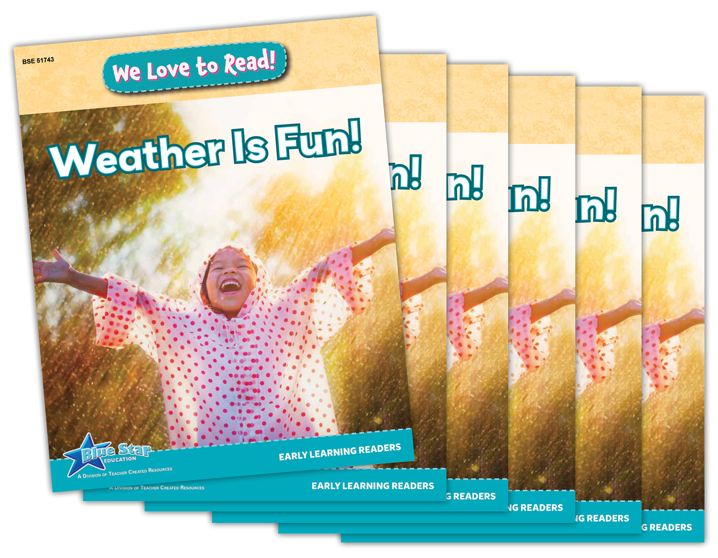 We Love to Read: Weather is Fun! 6-Pack