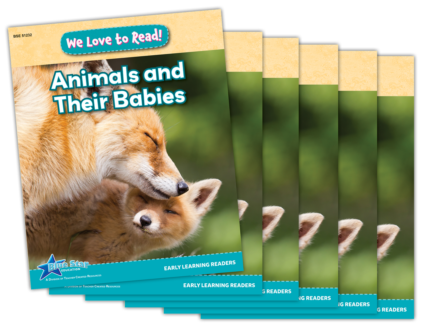 We Love to Read: Animals and Their Babies 6-Pack