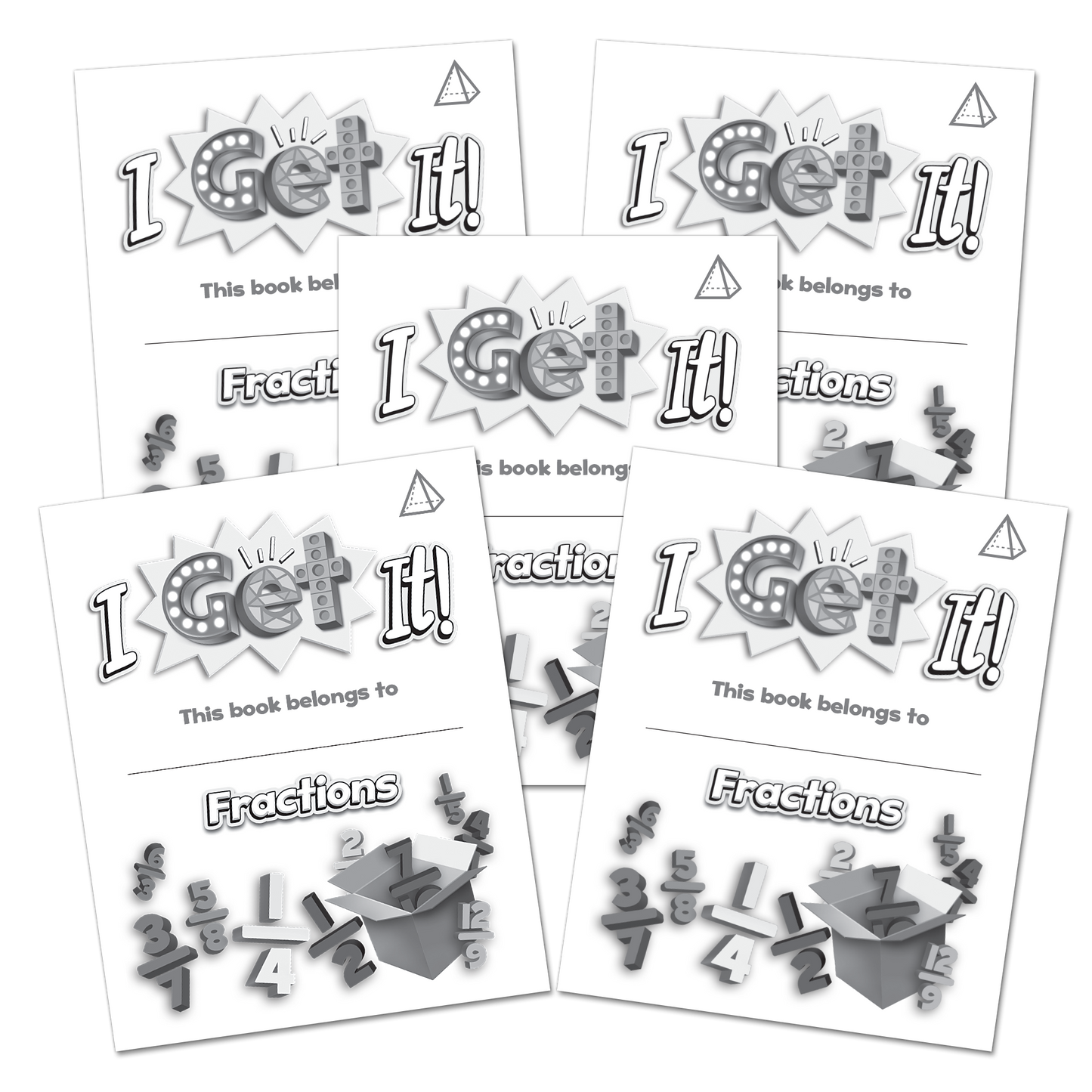 I Get It! Fractions Student Book Level 4 - 5-Pack