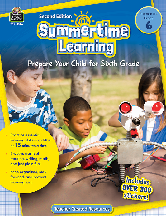 Summertime Learning Grd 6