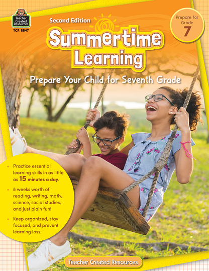 Summertime Learning Grade 7