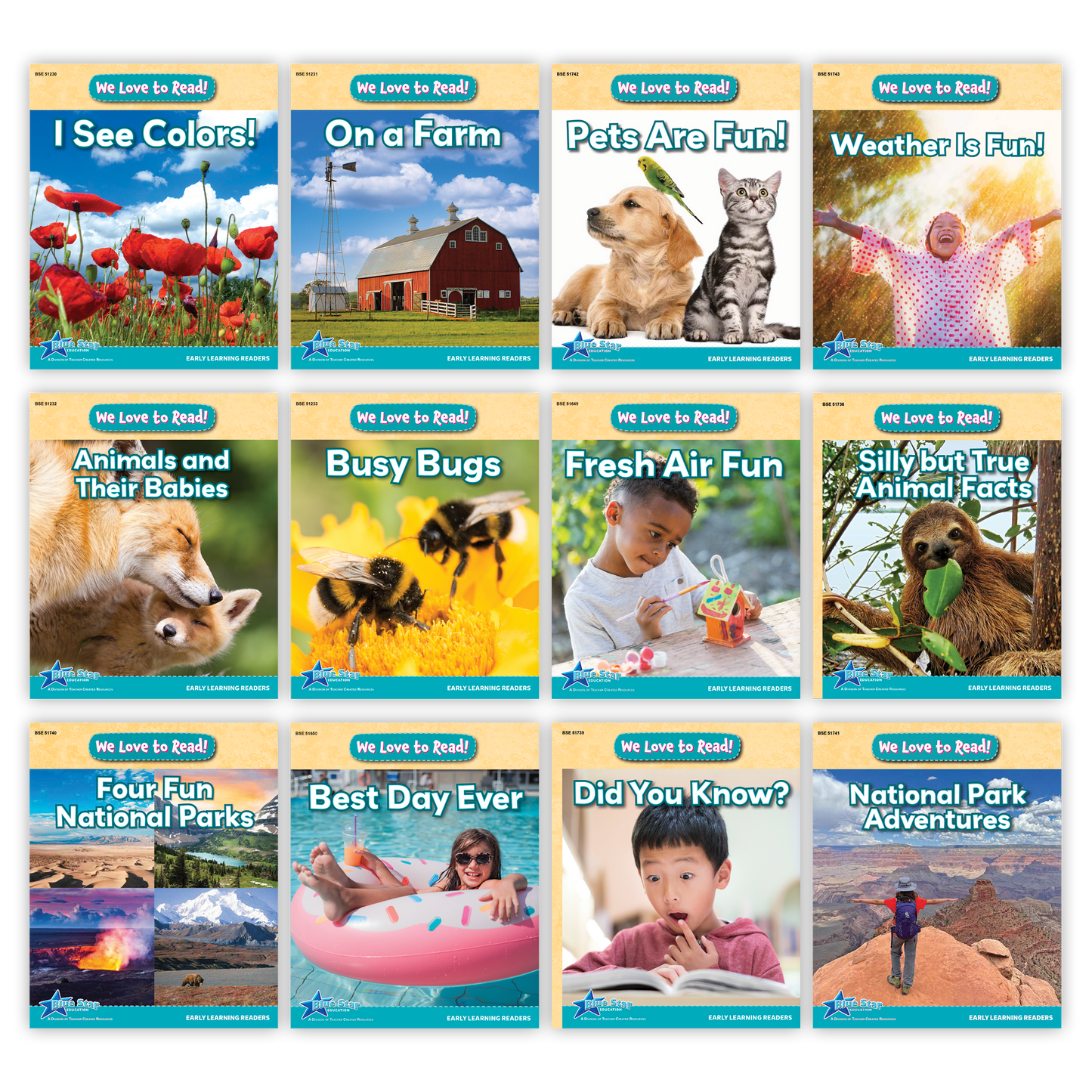 We Love to Read Nonfiction - Set of 12