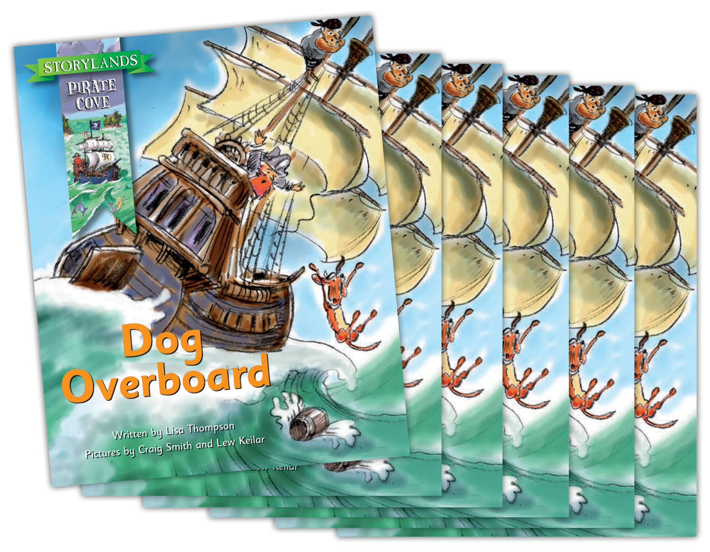 Pirate Cove: Dog Overboard 6-pack