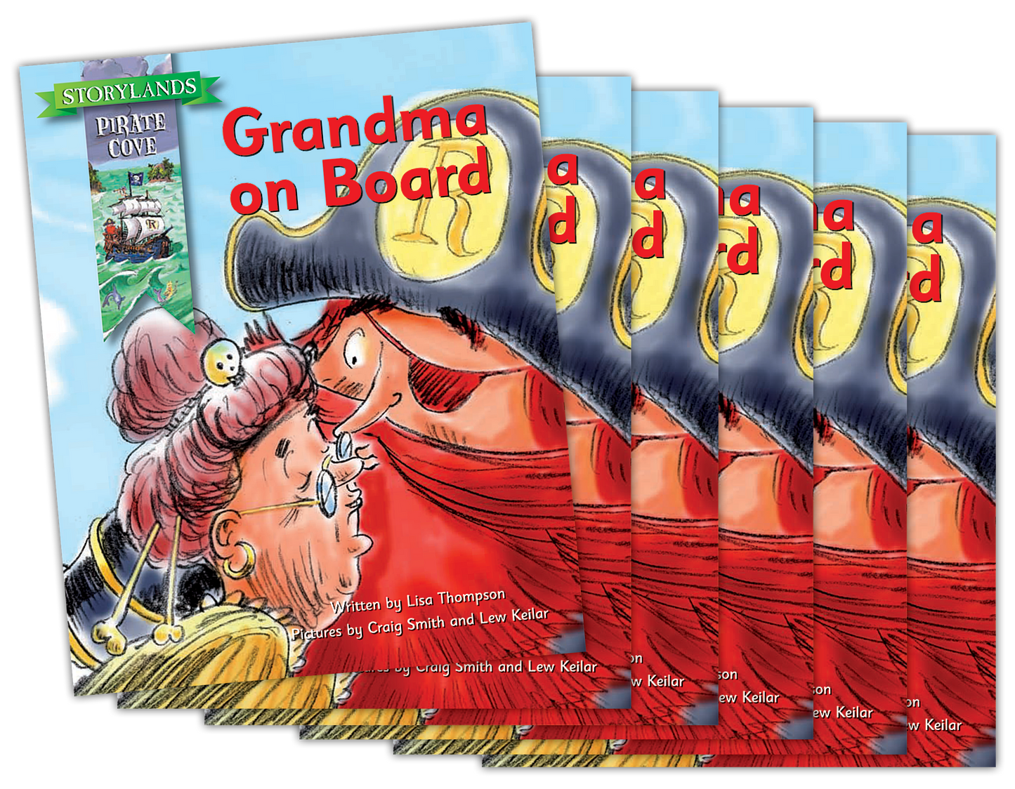 Pirate Cove: Grandma on Board 6-pack