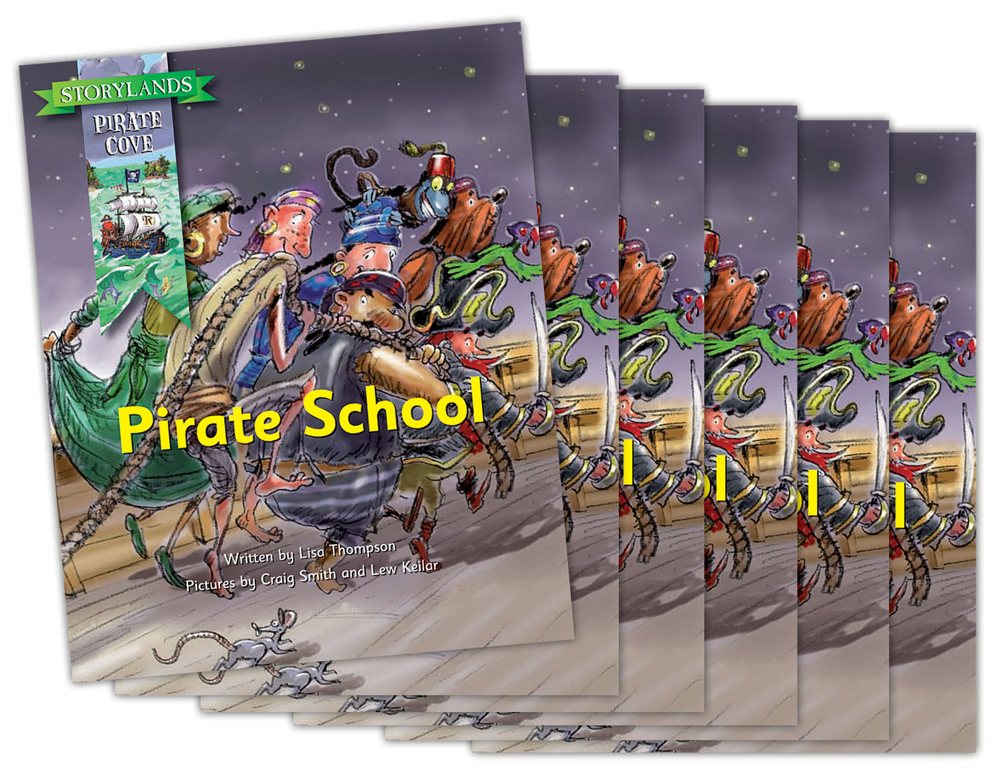 Pirate Cove: Pirate School 6-pack