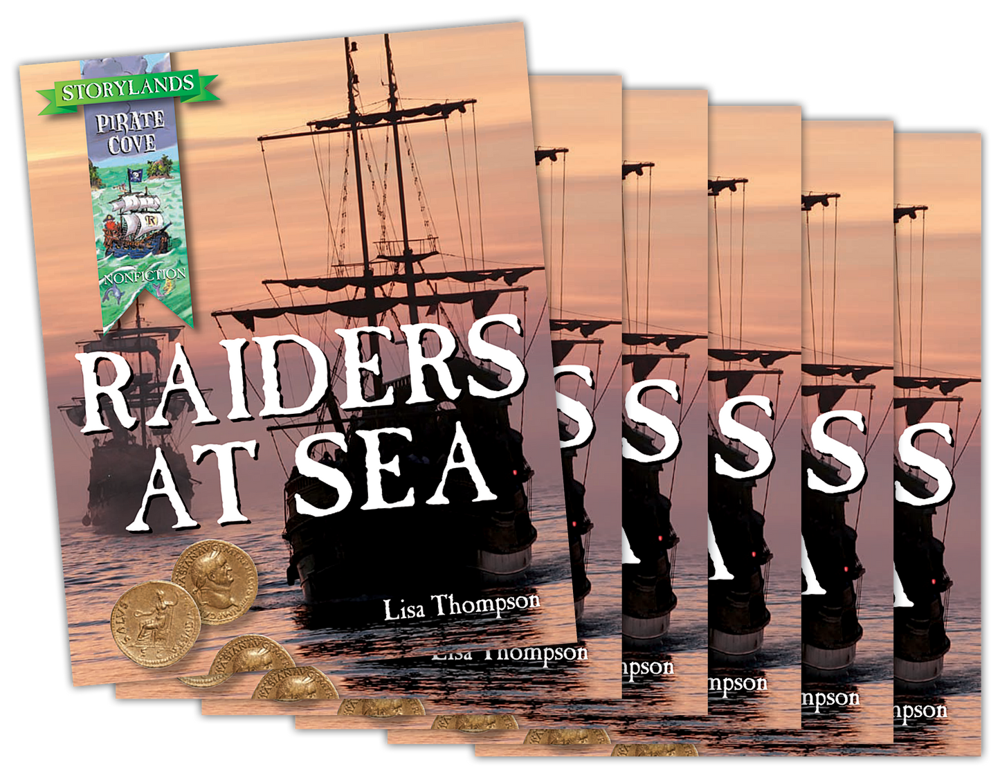 Pirate Cove Nonfiction: Raiders at Sea 6-pack