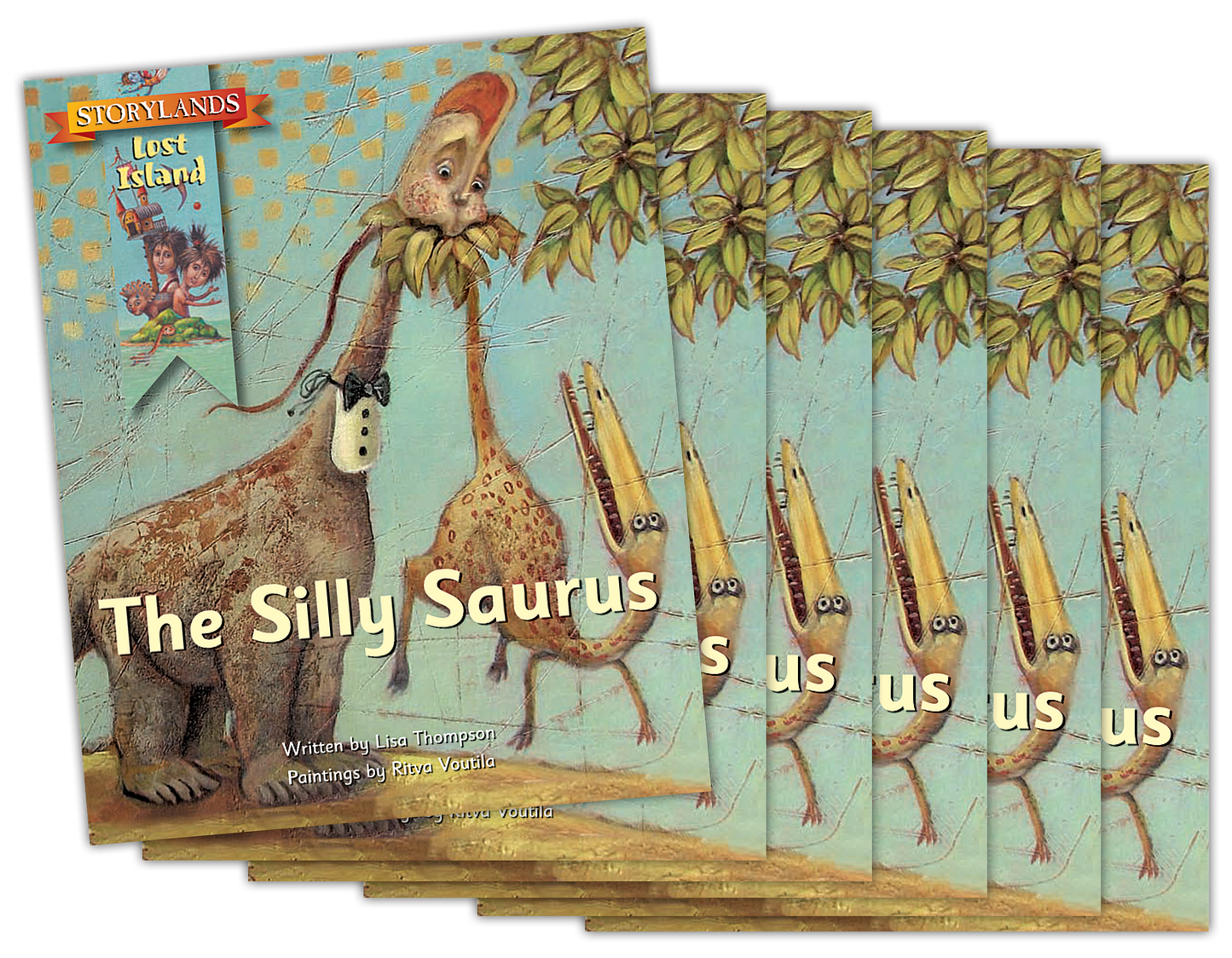 Lost Island: The Silly Saurus 6-pack