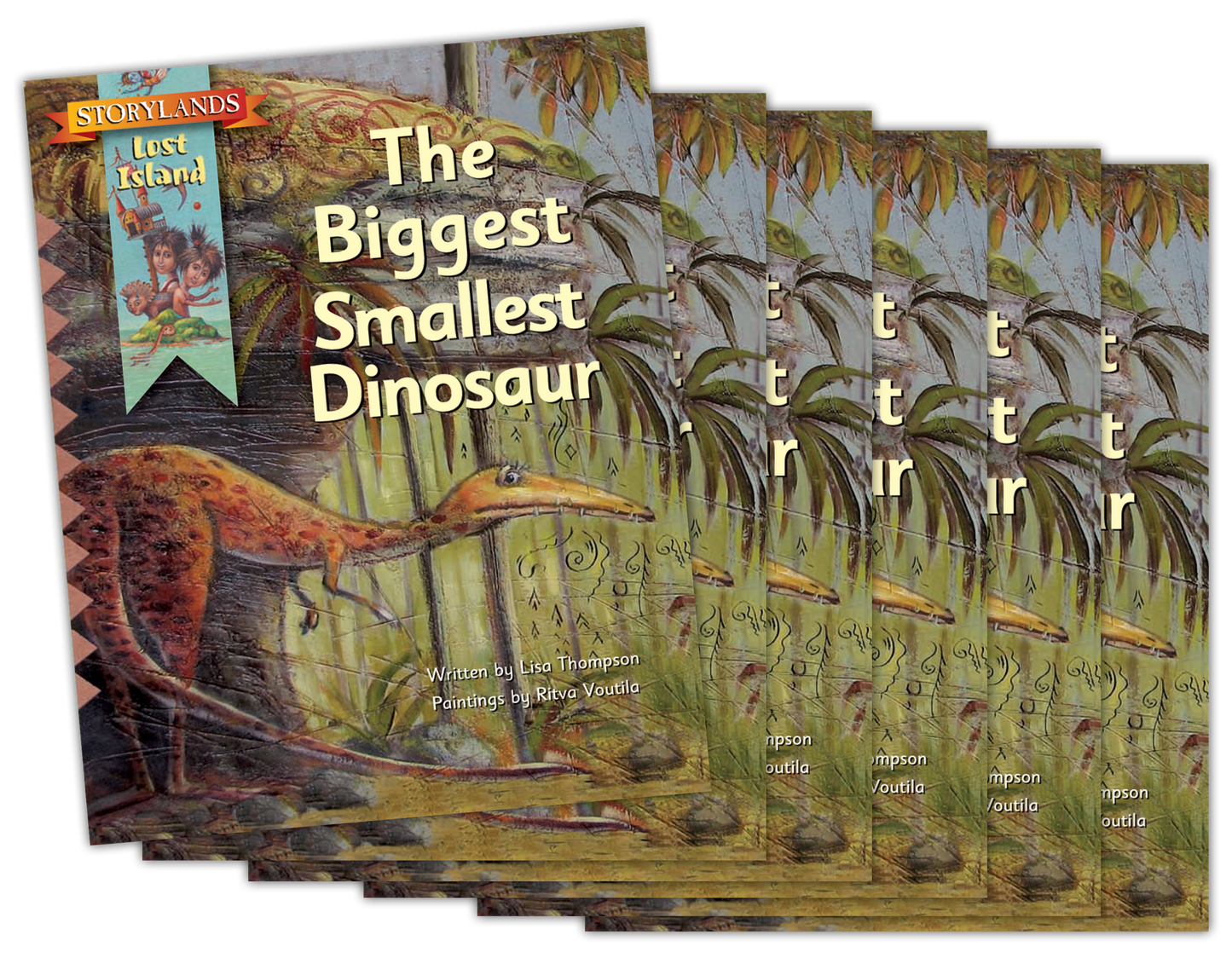 Lost Island: The Biggest Smallest Dinosaur 6-pack