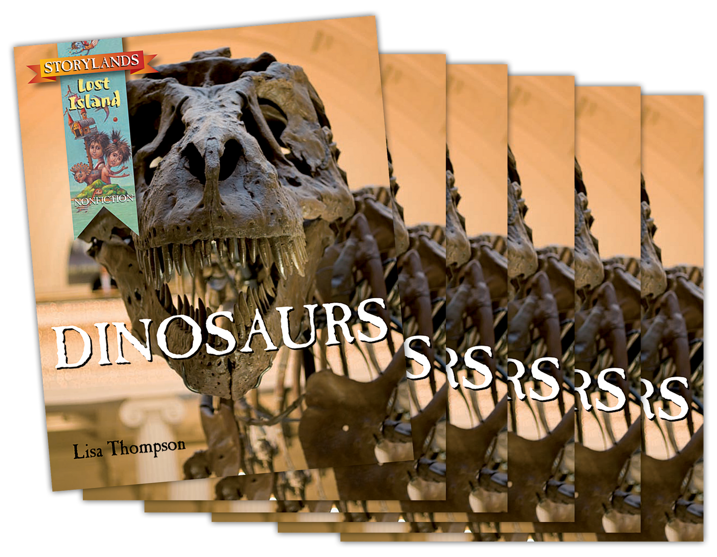 Lost Island Nonfiction: Dinosaurs 6-pack