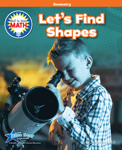 Need-to-Know Math: Let's Find Shapes Book Room