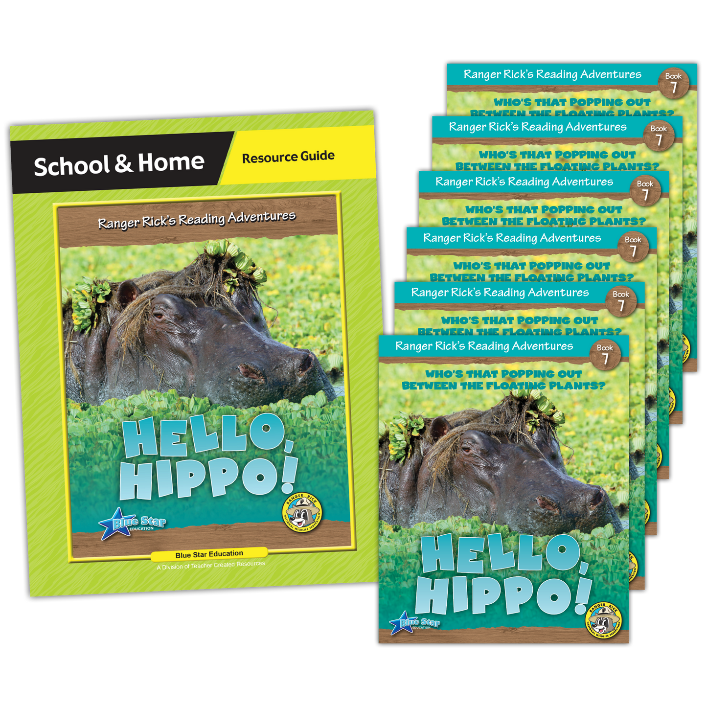 Ranger Rick's Reading Adventures: Hello Hippo!- Level M Book Room