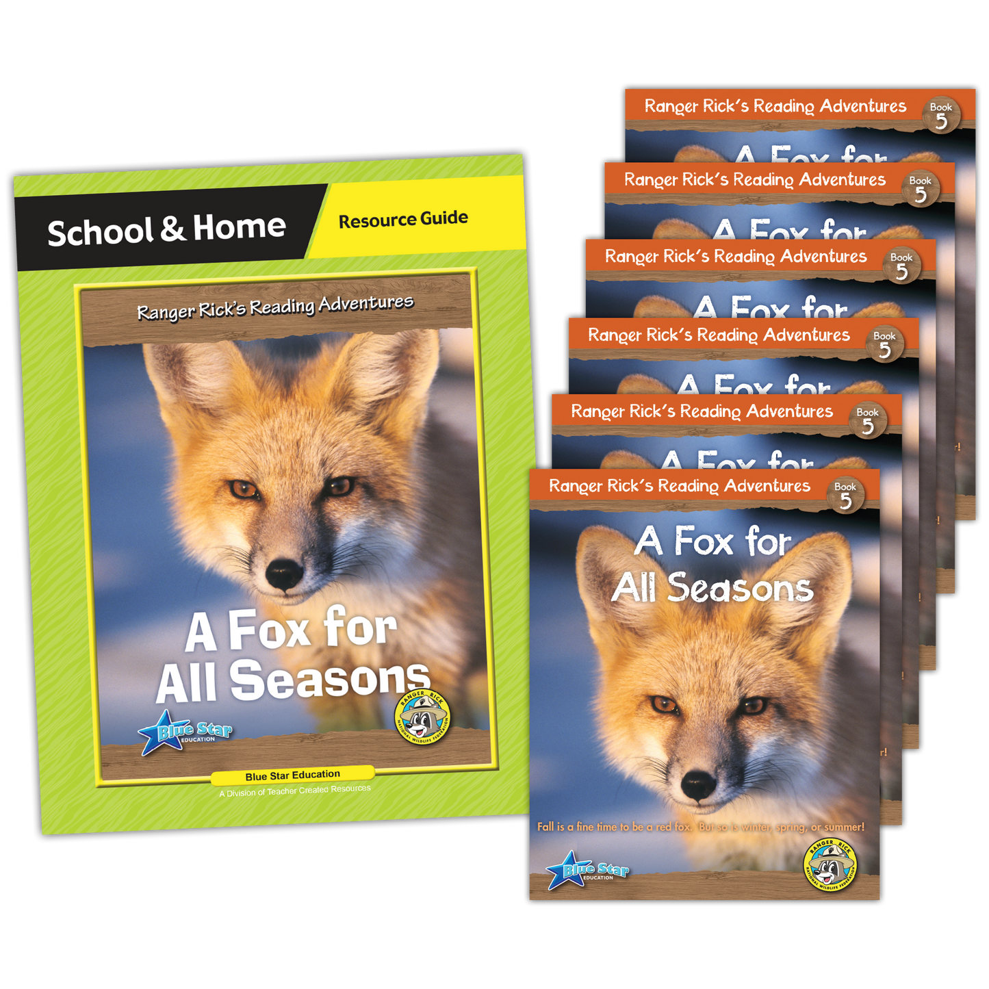 Ranger Rick's Reading Adventures: A Fox for All Seasons - Level R Book Room